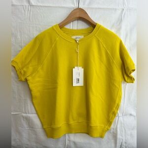 Cute !! bright !! brand new with tags!! The Great short sleeve sweatshirt !